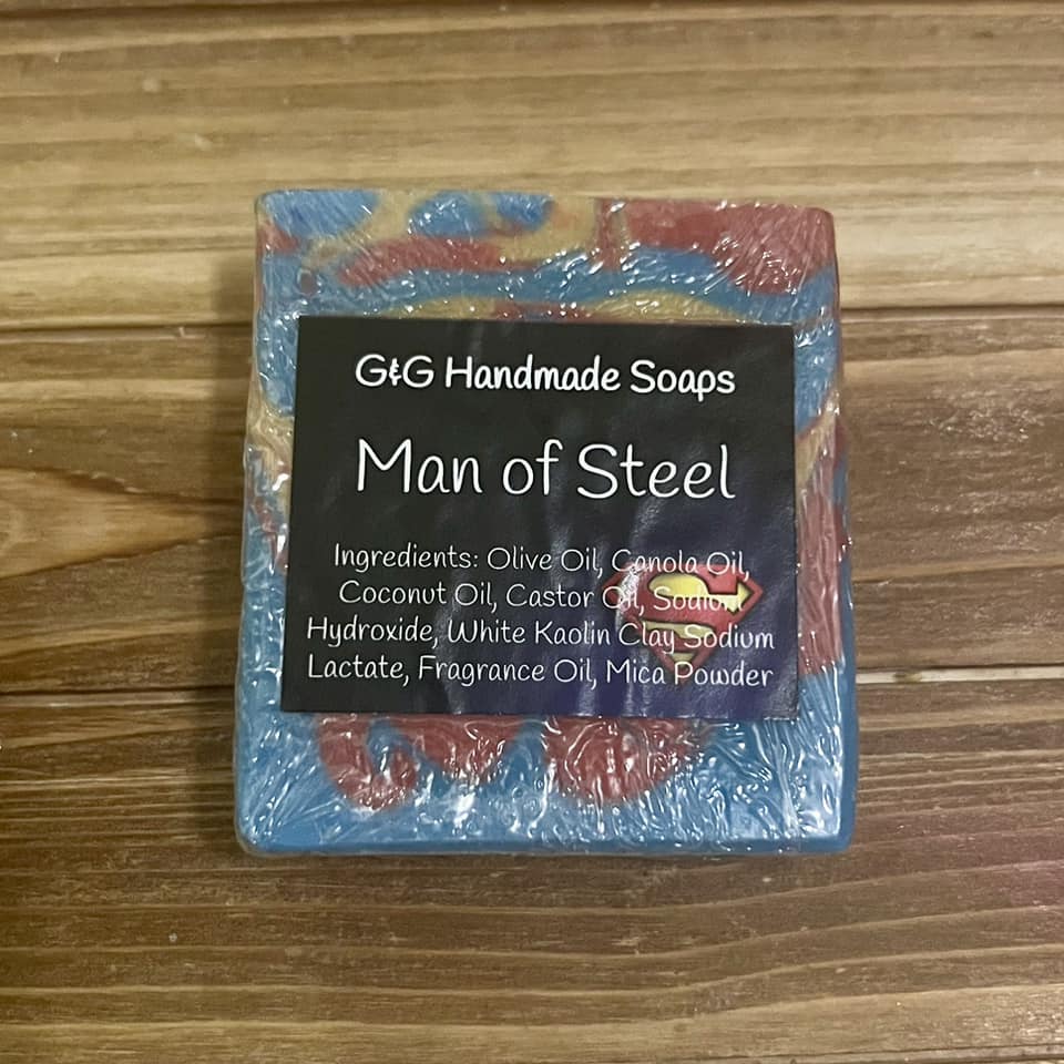 Man of Steel Soap